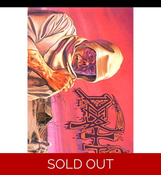 Death - Leprosy Textile Poster